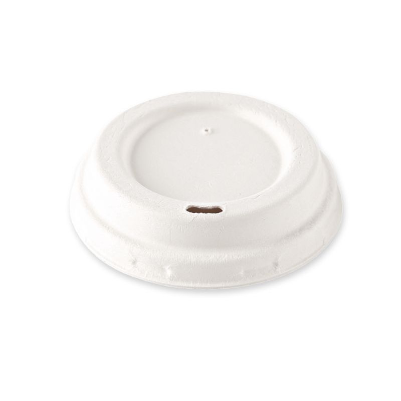 Deckel mit Trinköffnung | Zuckerrohr | 9cm für 0,3L 0,4L 50stk