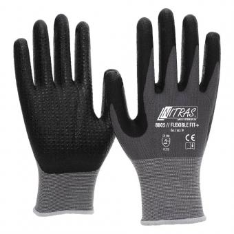NITRAS FLEXIBLE FIT+, Strickhandschuhe, Spezial-Stretch-Strick 8805