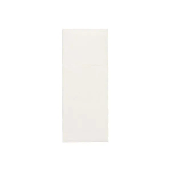Bestecktaschen "ROYAL Collection" 40 x 30 cm weiss Papstar