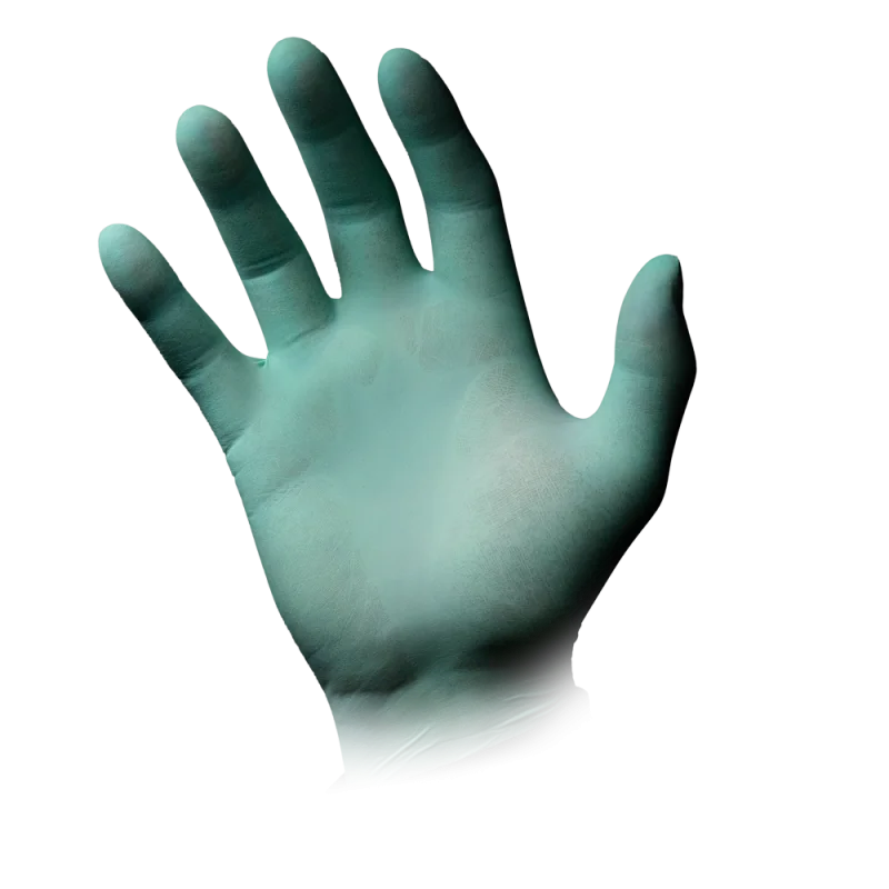 Med Comfort Style Aloe Latex Einweg Handschuhe Einmal Grün puderfrei XS-XL