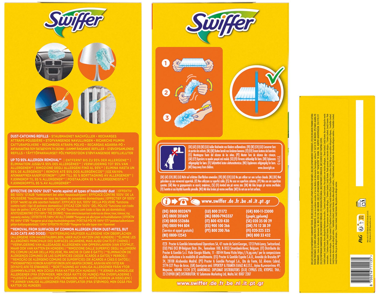 Swiffer Staubmagnet Nachfüller fresh 23 Tücher