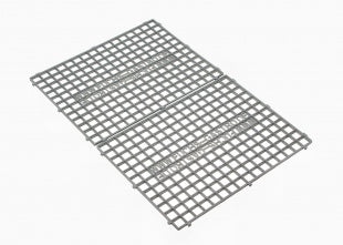 DELFIN® Gläser-Abtropfmatte grau 40x30cm Mat L