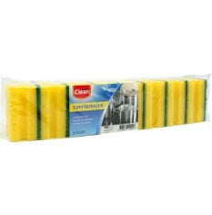Schwamm Topfreiniger m. Griffleiste 8er Pack