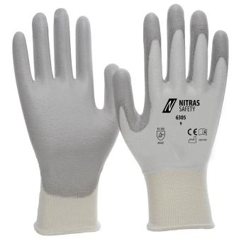 NITRAS Schnittschutzhandschuhe, Spezialgarn 6305