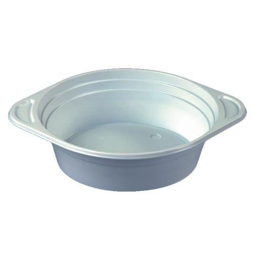 Suppenbecher To Go, PP rund 500 ml Ø 15,6 cm · 4,5 cm weiss mit Anfasser 100Stk