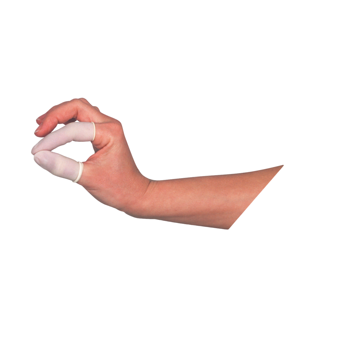 UNIGLOVES FINGERLINGE LATEX 100 gerollt, puderfrei, unsteril, natur