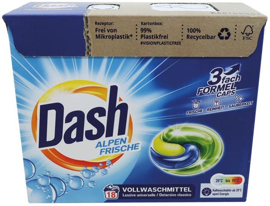 Dash Caps 3in1 18WL Alpenfrische
