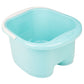 Pediküreschale mit Rollen blau