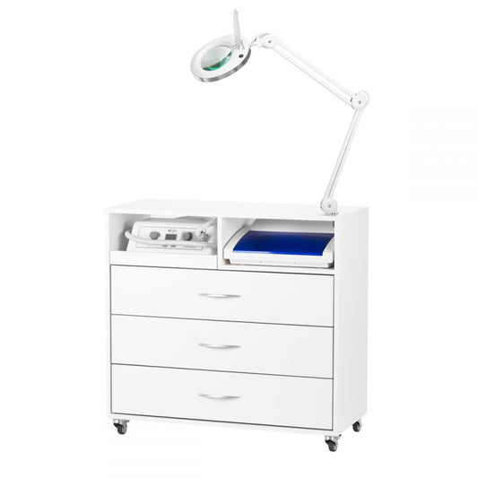 PodologieeinheitY-200 Set max Weiß Kosmetikwagen