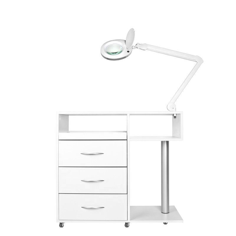 Podologieeinheit Y-300 Set max Weiß Kosmetikwagen