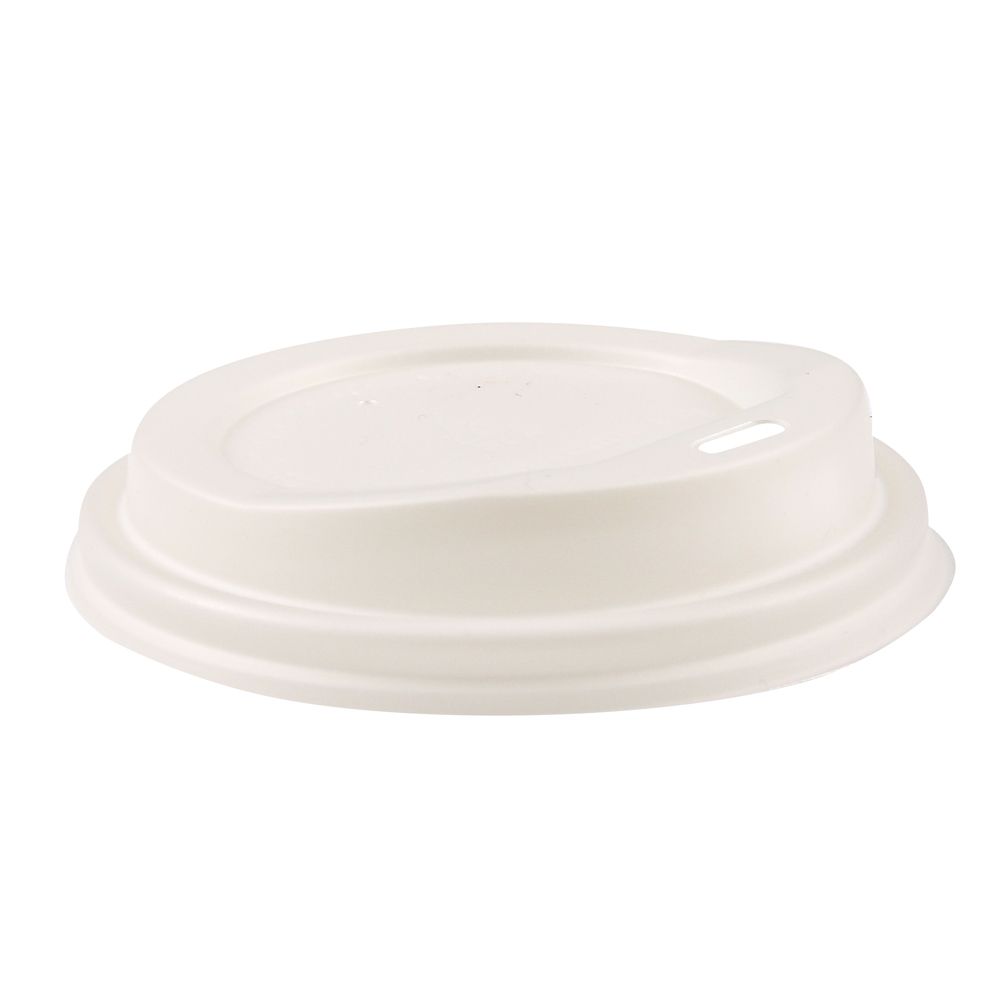 Bio Deckel mit Trinköffnung | CPLA  cm | 50 Stk.| 0,2L