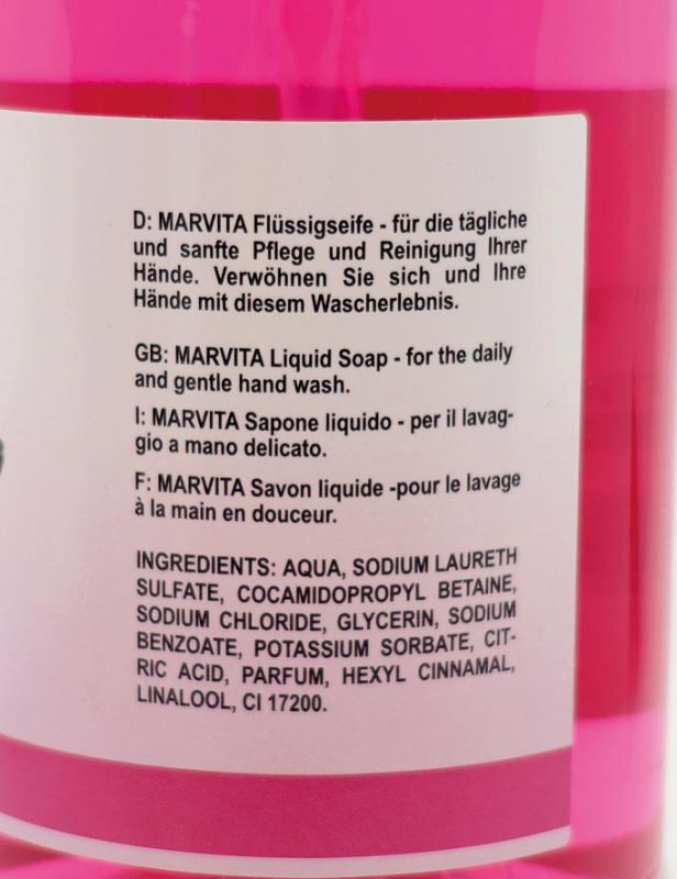 Seife flüssig Marvita 500ml Kirschblüte