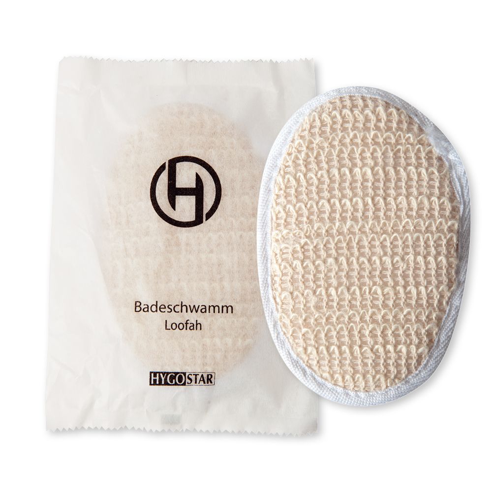 Luffaschwamm | Baumwolle/Hanf 100stk