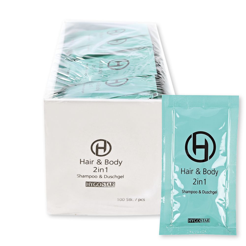 Hair & Body, 2in1 | Sachet 100stk 12ml