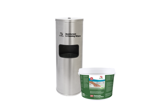 Dreumex Disinfectant & Cleaning Wipes starter pack Metallspender + 800 Tüchern