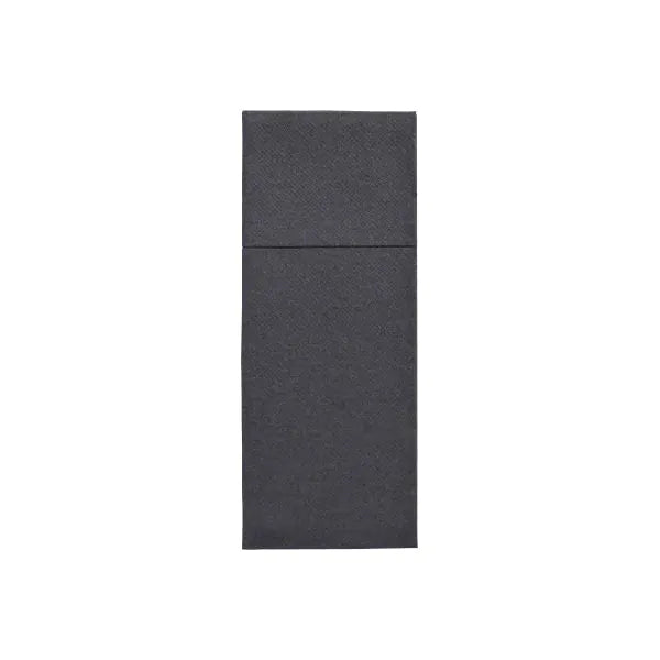 Bestecktaschen "ROYAL Collection" 40 x 30 cm schwarz 50stk