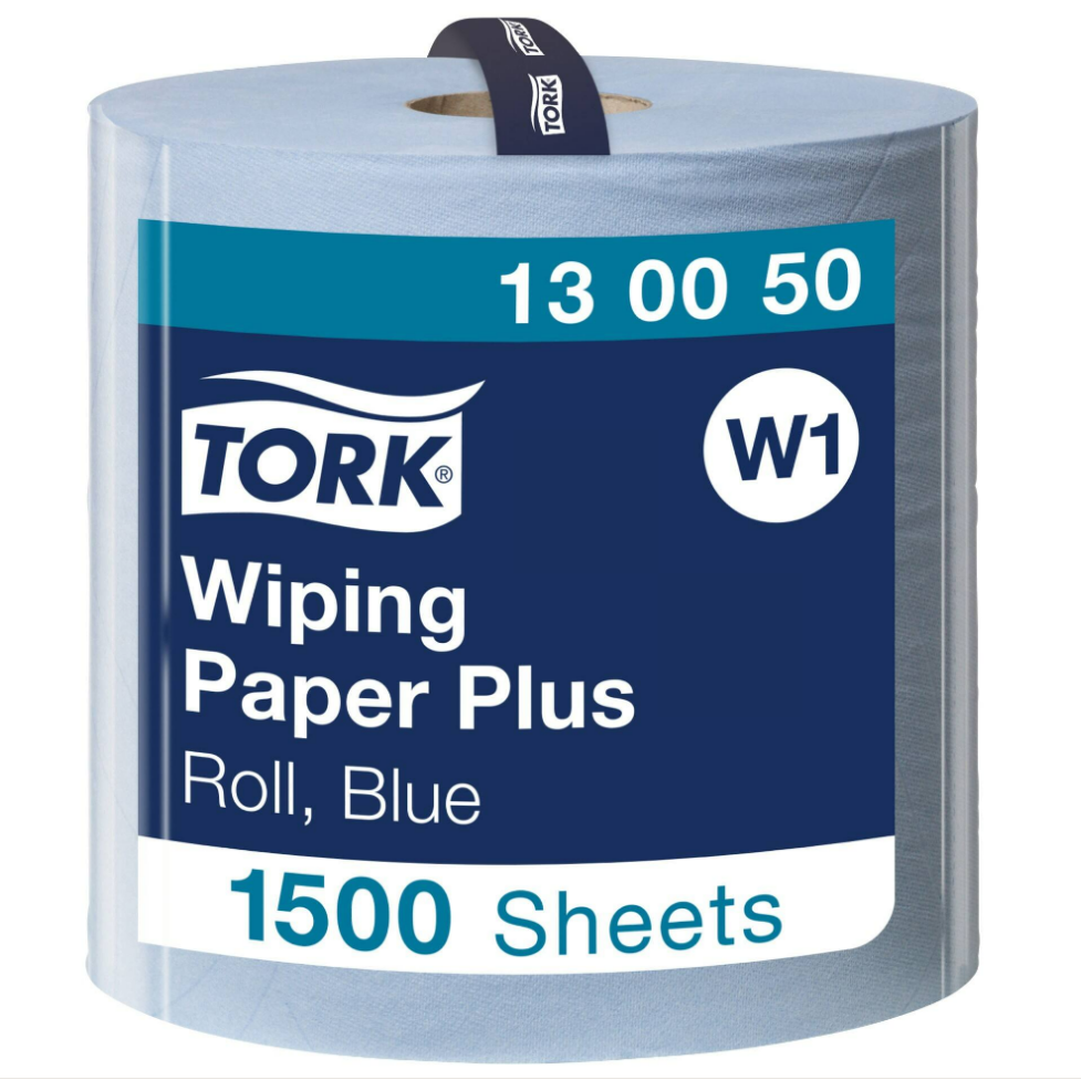 Tork Starke Mehrzweck-2lg blau Hybrid W1 (130050) 37x34cm 1500 Tücher