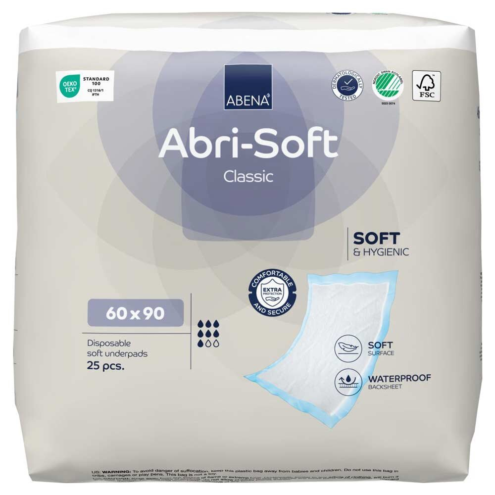 Abri Soft Classic, Krankenunterlage 60x90cm, 30 Stück
