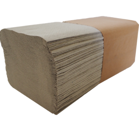 Handtücher 1lg naturweiß 5000 Stück 25x23cm ZZ-Falz, Zellstoff