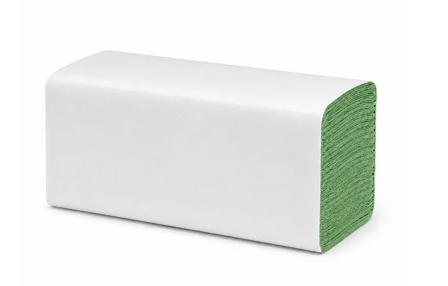 Handtücher Grün RC 1lg 5000Blatt ZZ (V)-Falz 25x23cm