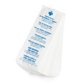 Hygienebeutel Papier 7-sprachig weiß 11+4,5x28cm