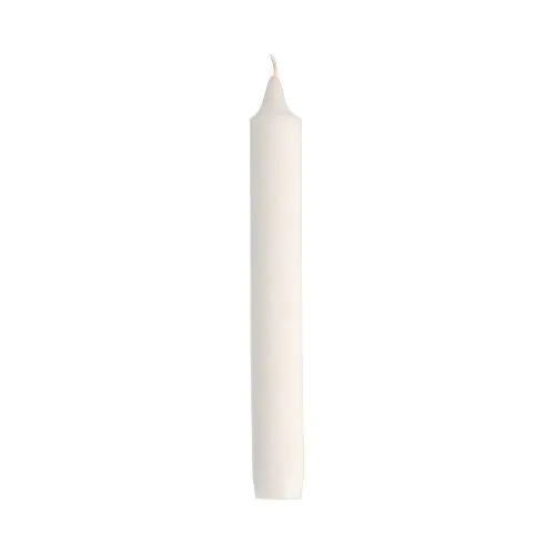 Haushaltskerzen weiss mit Dornloch Ø 2,45 cm · 20 cm 120Stk weiß Papstar