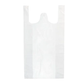 Hemdchen-Tragetaschen, HDPE 48x27x12cm weiss Papstar 500 stk.