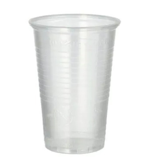 Trinkbecher, PP 0,2 l Ø 7,03 cm · 9,9 cm weiss Papstar 100 stk.