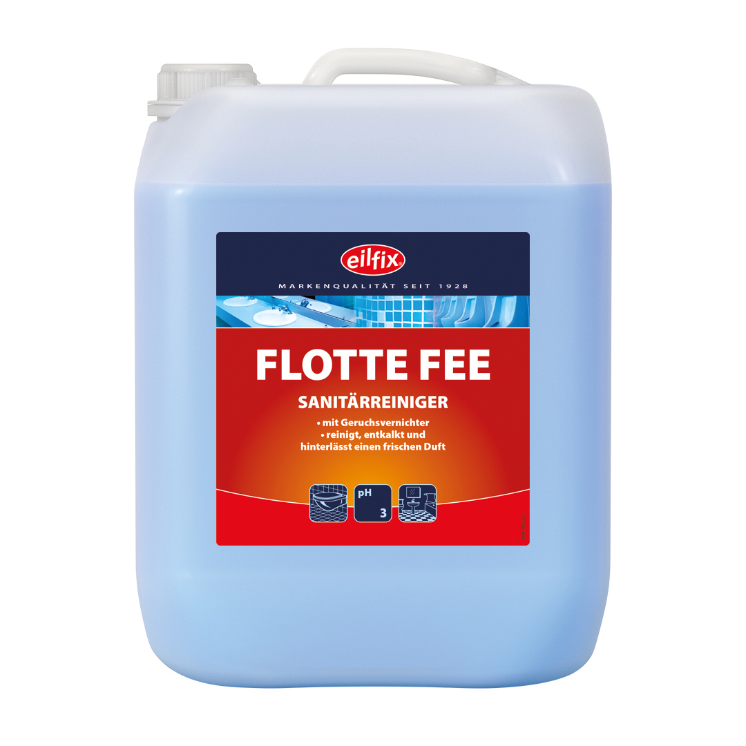 Eilfix Flotte Fee Sanitärreiniger Badreiniger Putzmittel Reiniger 750ml/1000ml/10L