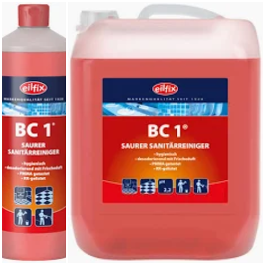 BC 1® SANITÄRREINIGER Saurer Sanitär-Unterhaltsreiniger