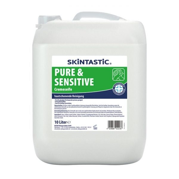 Seifencreme, Skintastic Pure & Sensitive 10L