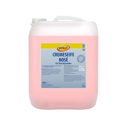 Seife, Seifencreme, Flüssigseife, flüssige Seife, Rose 5L/10L Kanister