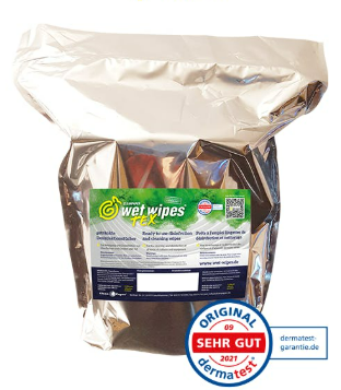 Cleanpaper Wet Wipes Tex – Desinfektionstücher feucht (750 Blatt, Vlies)
