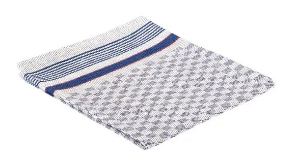 Gruben-Tuch 50x90cm blau-weiß