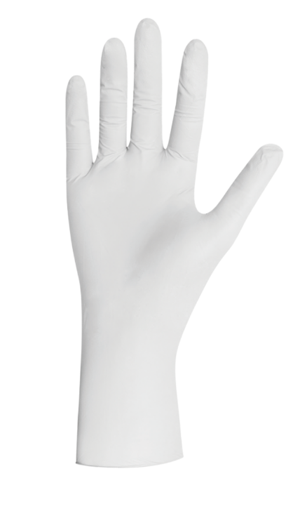 Nitrilhandschuhe Withe Pearl weiß Einmalhandschuh XS/S/M/L/XL Latexfrei 100Stk Handschuh Unigloves