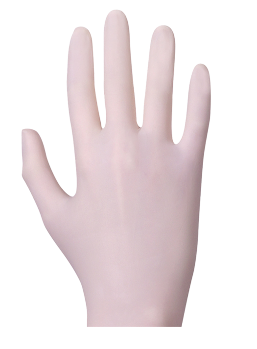 UNIGLOVES STANDARD PLUS Einmalhandschuh Latex XS-XL Puderfrei Transparent Handschuhe 100Stk.