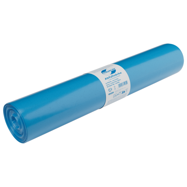 Müllsäcke 120l blau 60µ Typ 100 Premium Deiss 15Stk/Roll 10065