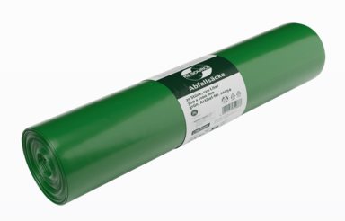 Müllsäcke 120l grün 27µ  Premium Deiss 25Stk.  Recycling-LDPE