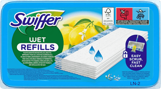 Swiffer Wet Wischtücher Nachfüllpackung 12er