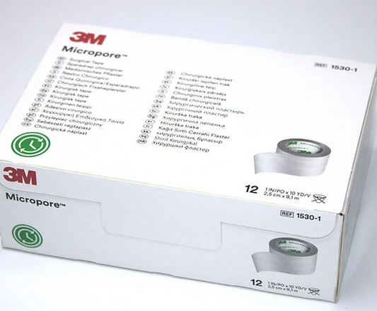 3M Micropore Vliespflaster weiß Fixierpflaster Pflaster Tape versch. Größen