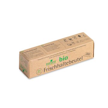 Frischhaltebeutel, 2 l, 21 x 32 cm, transparent, in Faltschachtel 35Stk