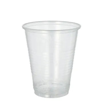 Plastikbecher 0,3 l PP Transparent – 50 Stk Schaumrand-Eichstrich