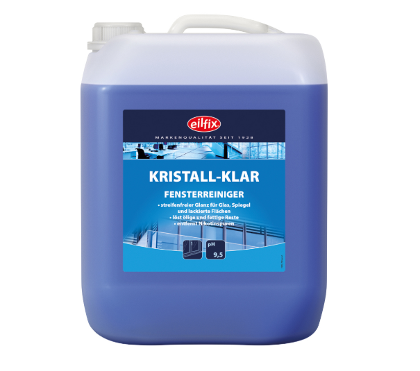 Kristall-Klar Fensterreiniger – Glas & Spiegel Reiniger