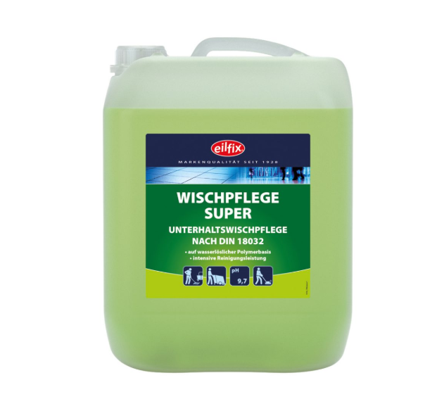 Becker Chemie WISCHPFLEGE SUPER 1 l / 10 l | Unterhaltswischpflege DIN 18032