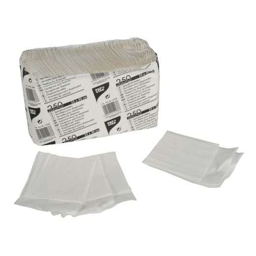 Spenderservietten, weiss 1-lagig 25 x 30 cm 8000stk alternative Tork N4