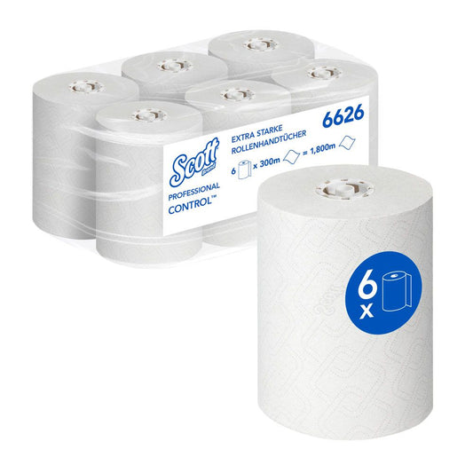 Scott® Control™ Extra Strong Handtücher, 1-lagig, Rolle, FSC®-Mix 6626