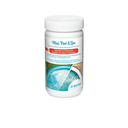 CHLORTABS 5 FUNKTIONEN MINI POOL&SPA 1 KG Bayrol  Whirlpools