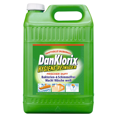 Dan Klorix Chlorreiniger Regulär flüssig  Original/Grüne Frische - 5 l Kanister