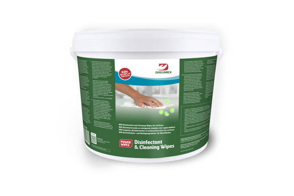 Dreumex Disinfectant & Cleaning Wipes starter pack Metallspender + 800 Tüchern