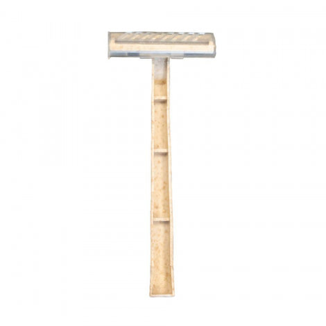 NITRAS Nature Blade Einwegrasierer 100 Stk – Weizenstroh Rasierer